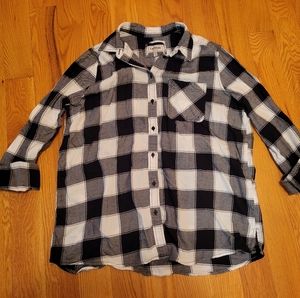 Express  Boyfriend Flannel Large
